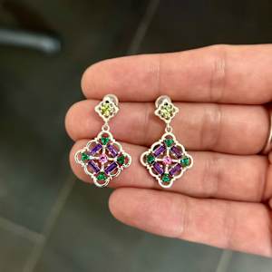 Quilt Earrings by Stefano Lonzano 