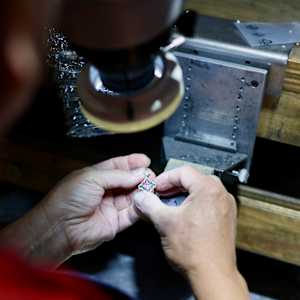 Quilt Earrings by Stefano Lonzano  Image: On the Jewelers Bench