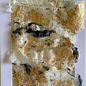 S/T_ de la serie Tejer con Pintura by Ingrid Lauw Peña