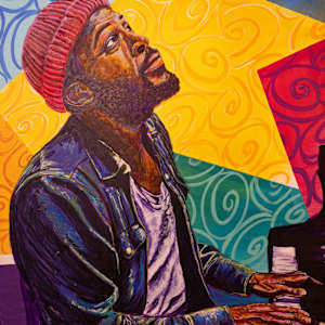 Marvin Gaye by Rae Akino
