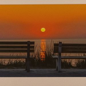 Inkwell Beach Sunrise by Michael Blanchard