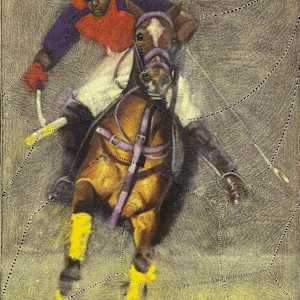 Polo Player by Saheed Adelakun