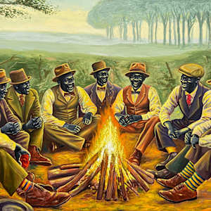 Folks at Burnfire by Olaniyi Omotayo