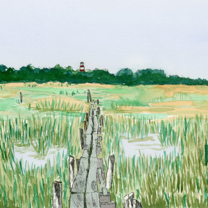 Through the Marsh by Jacque Thompson