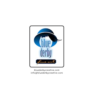 blue derby fine art by DeeDee Daniel