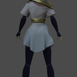 3D Anime character Star Traveler by Zhaoqi Wang  Image: 2