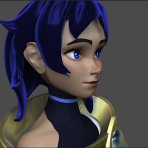 3D Anime character Star Traveler by Zhaoqi Wang  Image: 5