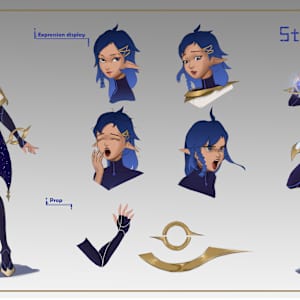 Illustration_Chatarcter design by Zhaoqi Wang 