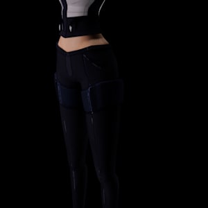 3D Anime Character AK-12 by Zhaoqi Wang 