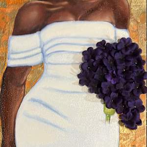African Violet by Suzette Royster