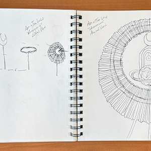 It's Just a Phase by Kristin Ziegler  Image: Initial sketches