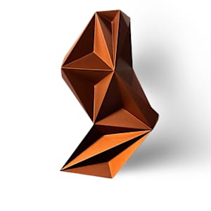 Sculpture Copper Fold (copy) by Jose Margulis, Image 2.