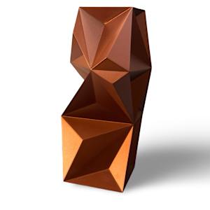 Sculpture Copper Fold (copy) by Jose Margulis, Image 3.