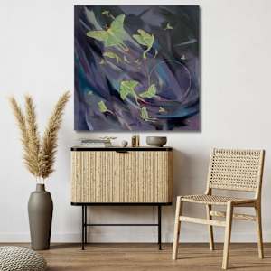 Flight of the Luna Moth by Sam Hauser  Image: Room view 2