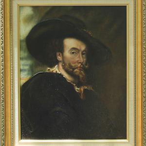 Study of Peter Paul Rubens, Self-Portrait (1623) by Jo Willis, Image 1.