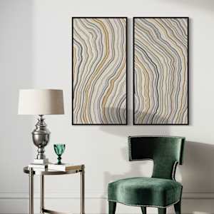 Strata 8745 Diptych by Cindy Lesperance, Image 6.