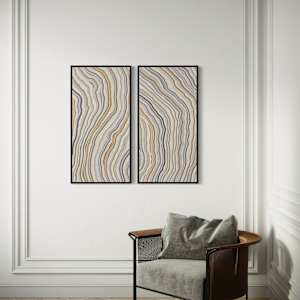 Strata 8745 Diptych by Cindy Lesperance, Image 11.