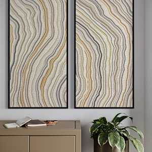 Strata 8745 Diptych by Cindy Lesperance, Image 12.