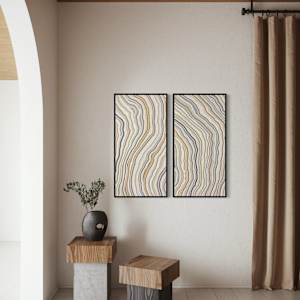 Strata 8745 Diptych by Cindy Lesperance, Image 9.