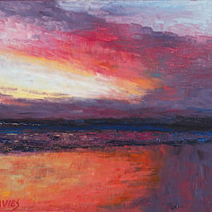 Last Light (framed) by Barbara Davies, Image 1.