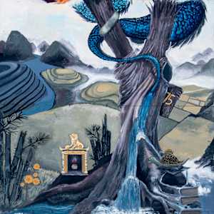 Community in Action: A Mural for the Vietnamese People by Ngoc-Tran Vu