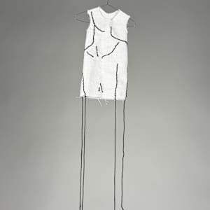 Remnant of Identity (tiny tunic) by Joanne Steinhardt