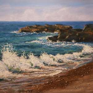 Crashing Waves by Olive Dodd
