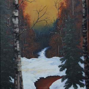 Snowy Creek by Olive Dodd