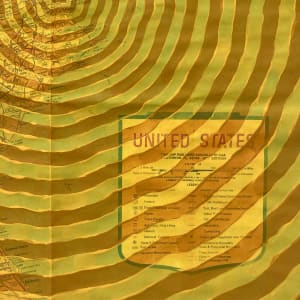 'Amber Waves' from the Chesapeake Bay Impact Crater series by Meg Roberts Arsenovic 