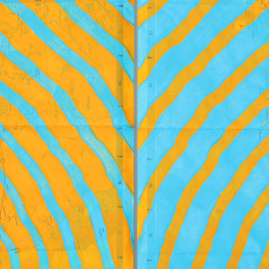 'Neighbors' from the Chesapeake Bay Impact Crater series by Meg Roberts Arsenovic 