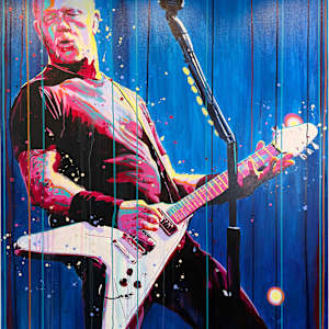James Hetfield — Some Kind of Vulnerable by Artist Allan Buch