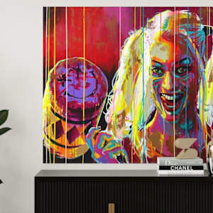 Harley Quinn (Donated to Charity) by Artist Allan Buch 