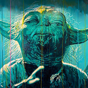 Yoda by Artist Allan Buch  Image: Yoda