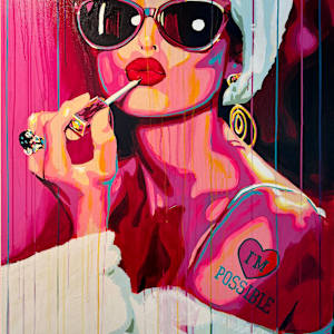 Better late than ugly! by Artist Allan Buch