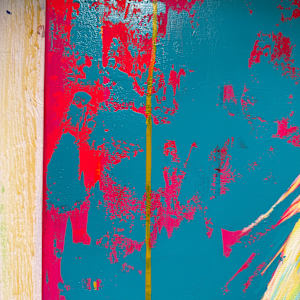 "David Bowie — The Lightning Icon" by Artist Allan Buch  Image: Closeups 