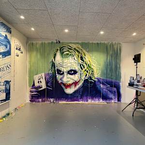 Joker by Artist Allan Buch  Image: Joker why so serious!