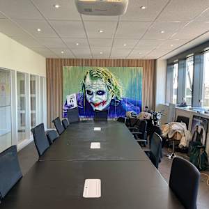 Joker by Artist Allan Buch  Image: Joker why so serious!