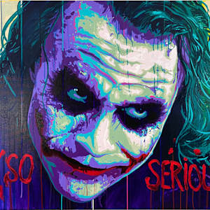 Joker by Artist Allan Buch