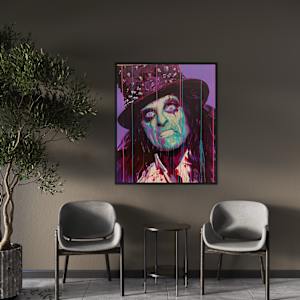 Alice Cooper by Artist Allan Buch  Image: Alice Cooper