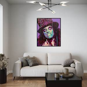 Alice Cooper by Artist Allan Buch  Image: Alice Cooper