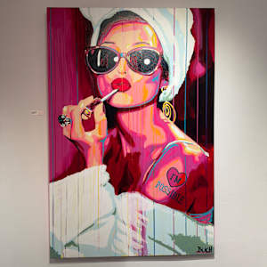 Better late than ugly! by Artist Allan Buch  Image: Audrey Hepburn - I'm Possible