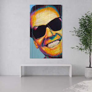 Jack Nicholson by Artist Allan Buch 