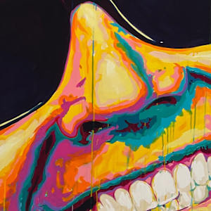 Jack Nicholson by Artist Allan Buch 