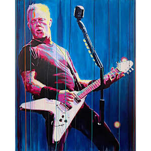 James Hetfield — Some Kind of Vulnerable by Artist Allan Buch  Image: James Hetfield - Metallica