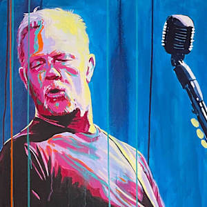 James Hetfield — Some Kind of Vulnerable by Artist Allan Buch  Image: James Hetfield - Metallica