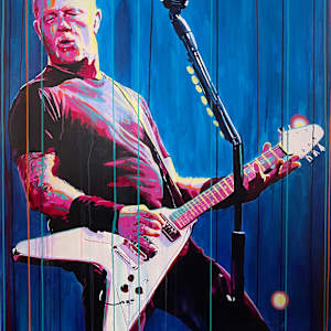 James Hetfield — Some Kind of Vulnerable by Artist Allan Buch  Image: James Hetfield - Metallica