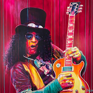 Slash – Strings of Fire by Artist Allan Buch