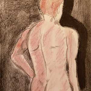 Male Nude 1 by Paul Riedel