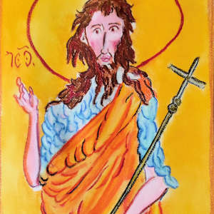 Icon from Salvator Church in Munich by Paul Riedel
