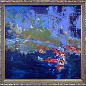 Koi Pond by Joyce Perowicz